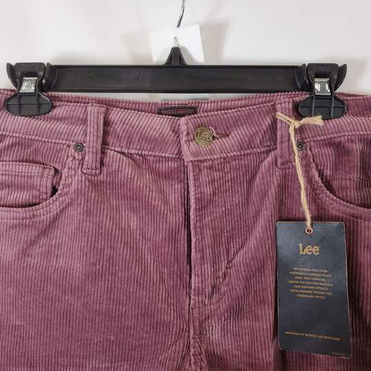 Lee Women's Purple Bootcut Pants SZ 26 NWT image number 2