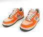 Nike Air Force 1 '07 Total Orange Women's Shoes Size 8 image number 2