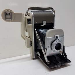 Vintage Polaroid 80A Land Film Camera w/ Flash Bracket - Untested