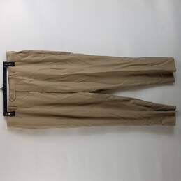 Pronto Uomo Men Beige Trouser Suit Pants 34