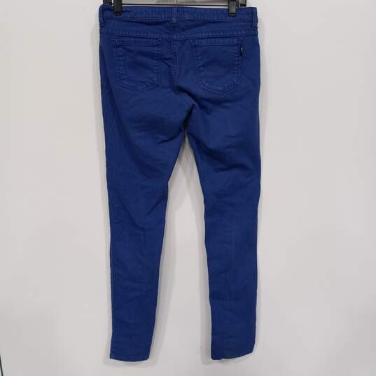 Women's The North Face Blue Jeans Size 4R image number 2