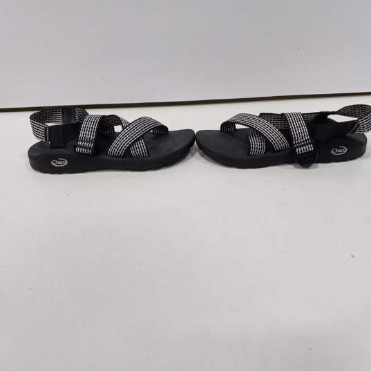 Chaco Women's Black And White Sandals Size 10 image number 3