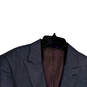 NWT Mens Gray Notch Lapel Single Breasted One Button Blazer Size 42/36 R image number 3