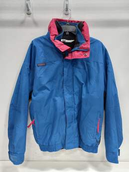 Columbia Blue 2-n-1 Winter Jacket Men's Size L alternative image