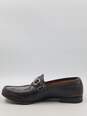 Authentic Gucci 1953 Brown Striped Loafer M 8D image number 2