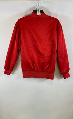 NWT Victorias Secret Womens Red Pockets Long Sleeve Sport Bomber Jacket Size XS alternative image