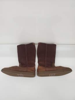 Women Frye Gemma Tall Brown Suede winter boots Size-8 used alternative image