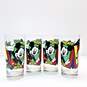 Set of 4 Disney Mickey, Minnie, and Donald 6.5 Inch Glass Cups image number 1