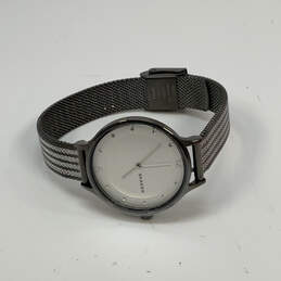 Designer Skagen SKW2750 Silver-Tone White Dial Stainless Steel Wristwatch alternative image
