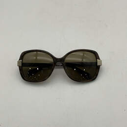 Womens Adamina P/S X44P Polarized Lens Brown Full-Rim Square Sunglasses
