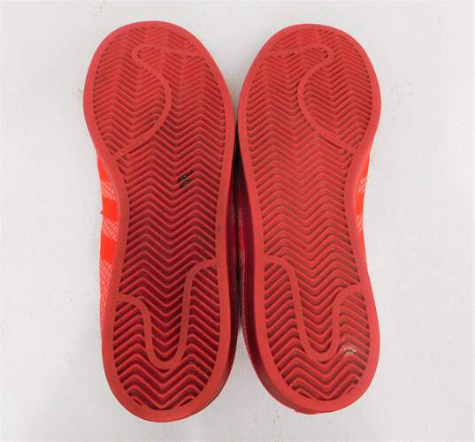 Adidas Originals Pro Model Weave Triple Red Men's Shoe Size 9 image number 4