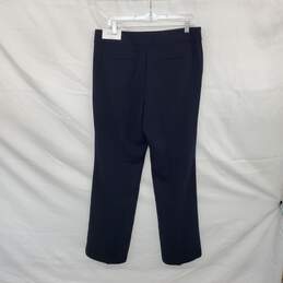 Ann Taylor Navy Blue Signature Straight Leg Trouser Pant WM Size 12 NWT alternative image