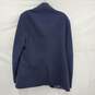 Ted Baker WM's Polyester Nylon Blend Blue Button & Zip Blazer Size L/G image number 2