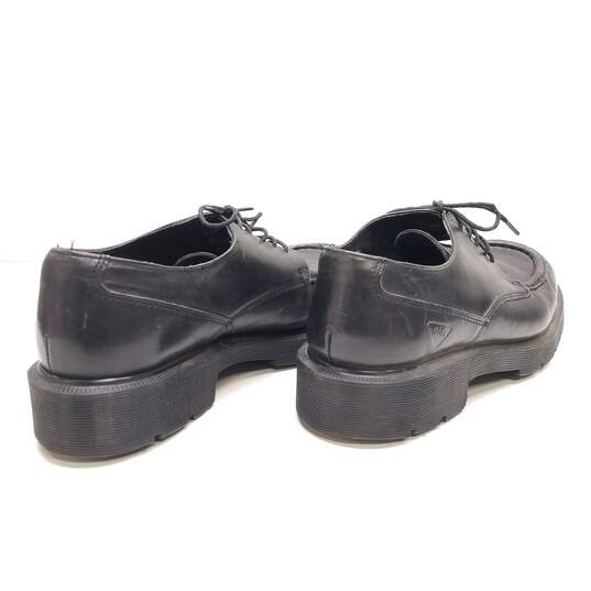 Dr Martens Platform Leather Oxfords Black 8 image number 4