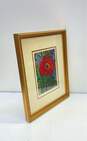 Red Daisy Still Life Limited Edition Print by Ana Maria Hautenbach Signed image number 2