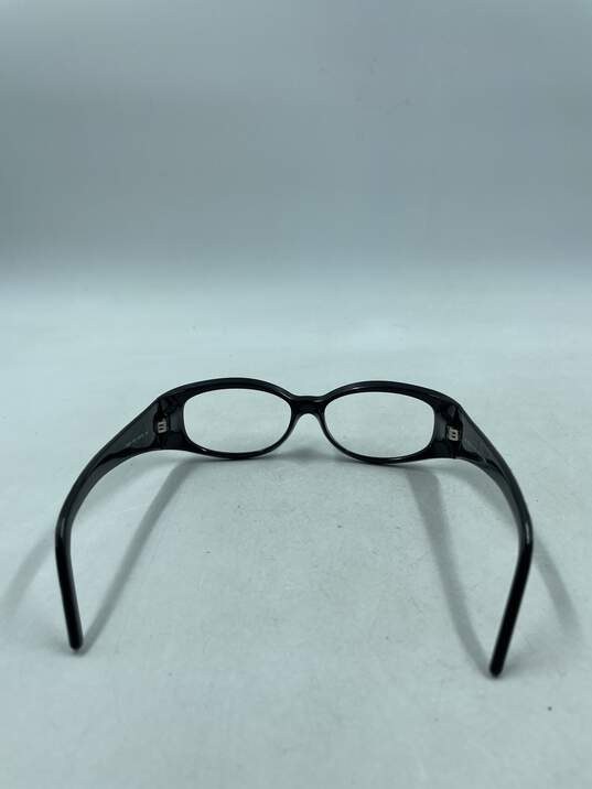 Fendi FF Black Oval Eyeglasses image number 3