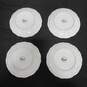 Set of 4 Gibson Housewares Victorian Rose Pattern Bread Plates image number 2
