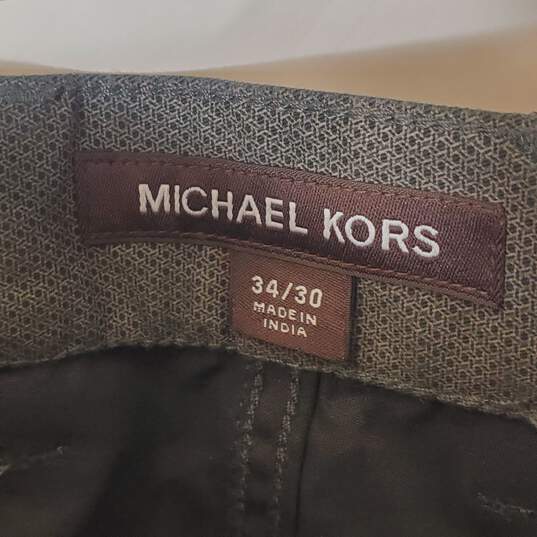 Michael Kors Men Heather Grey Pants 32/30 image number 3
