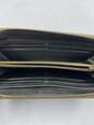 Authentic Prada Pewter Long Leather Wallet image number 5
