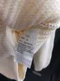 Women's Woolrich White Cable Knit Sweater Sz S NWT image number 5