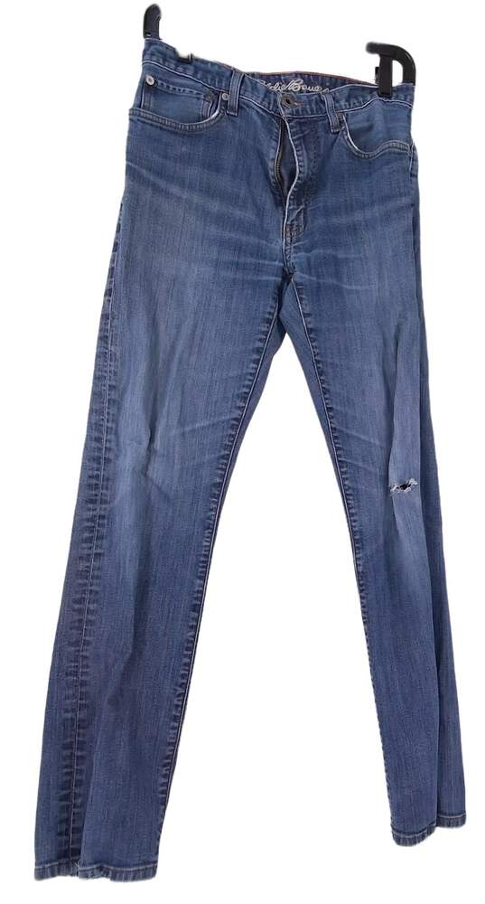 Mens Blue Medium Wash Pockets Denim Straight Leg Jeans Size 30X32 image number 1