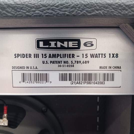 Line 6 Spider III Amplifier -15 Watts 1x8 image number 4
