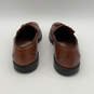 Mens Cody 1849 Brown Leather Calfskin Tassel Slip-On Loafer Shoes Size 10.5 image number 5