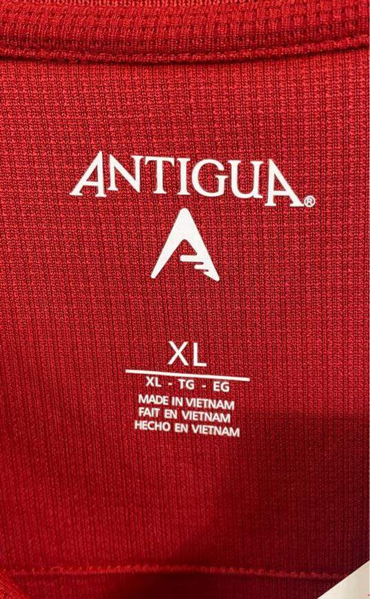 Antigua Red T-shirt - Size X Large image number 2