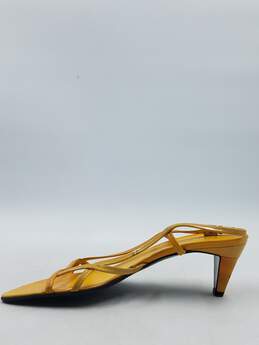 Authentic Prada Yellow Slingback Sandals W 9 alternative image