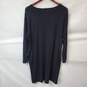 Eileen Fisher Jersey Knit Black Dress in Size Large image number 3