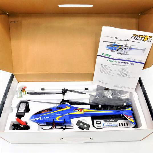 Lama V4 RC Electric Micro Helicopter IOB image number 2