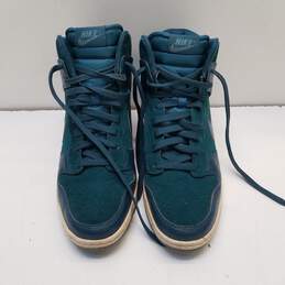 Nike Dunk Sky Hi Blue Sneakers 528899-300 Size 11.5