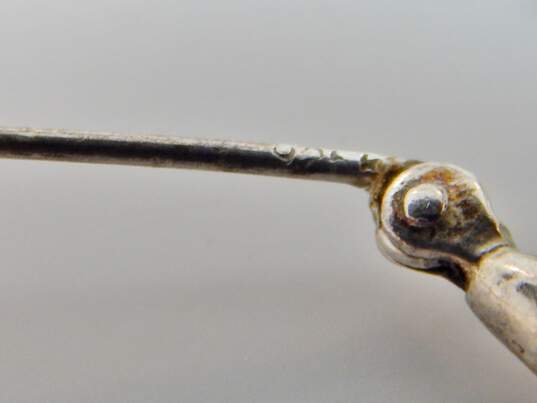 Sterling Silver Rice Pearl Necklaces & Shrimp Hoop Earrings 228.6g image number 9