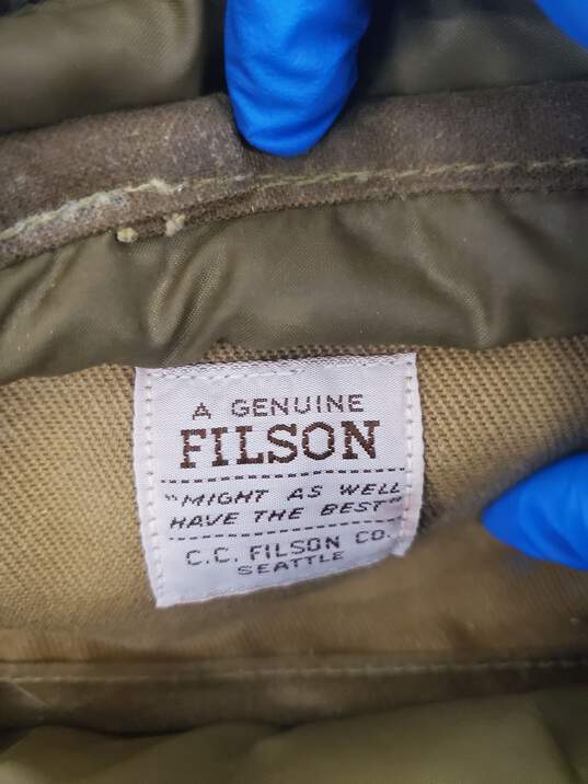 Filson Rugged Twill Travel Kit Pouch/ hand bag used image number 6