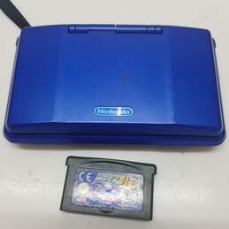 Blue Nintendo DS w/Bomberman Max 2 Blue Advance