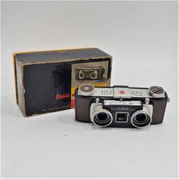 Vintage Kodak Stereo Camera IOB 3D Stereoscope Film Camera