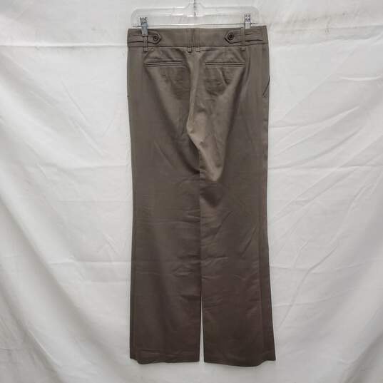 NWT BCBGMAXAZRIA WM's Gray Daria Classic Suiting Wool Blend Trousers Size 2 image number 2