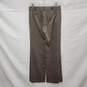 NWT BCBGMAXAZRIA WM's Gray Daria Classic Suiting Wool Blend Trousers Size 2 image number 2