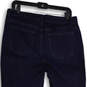 Womens Blue Denim Medium Wash 5-Pocket Design Skinny Leg Jeans Size 10 image number 4