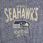 Womens Seattle Seahawks Football NFL Pullover T-Shirt Size Small image number 3