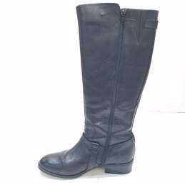 Lauren Ralph Lauren Leather Margarite Boots Black 7.5 alternative image
