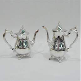 Oneida Ashley Silver Plate Coffee and Teapot