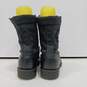 Belleville Women's Black Leather Military Boots image number 3