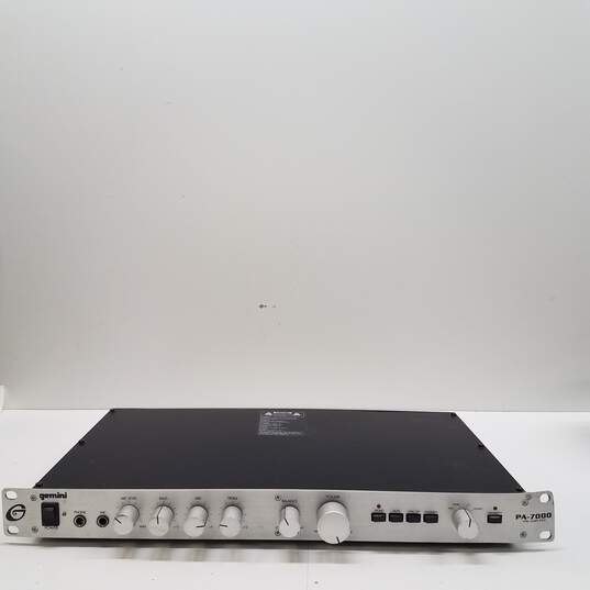 Gemini PA-7000 Preamplifier Audio Mixer image number 1