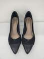 Clarks Women's Linvale Vena Black Twist Detail Heels Size-9.5 used image number 1