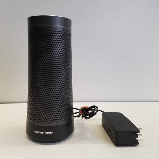 Harman Kardon Invoke Smart Bluetooth Speaker Graphite image number 1