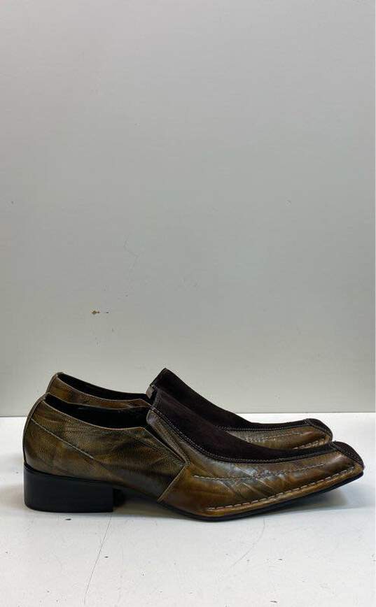Impulse Men's Brown Leather Loafers Size 13 image number 3