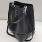 Michael Kors Leather Mercer Bucket Bag Black image number 1