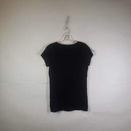 Women V-Neck Short Sleeve Pullover Classic Graphic T-Shirt Size XL alternative image