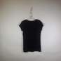 Women V-Neck Short Sleeve Pullover Classic Graphic T-Shirt Size XL image number 2